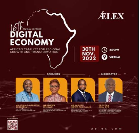 16th ǼLEX Lecture: Focus on digital technology for Africa’s growth 16th ǼLEX Lecture: Focus on digital technology for Africa’s growth