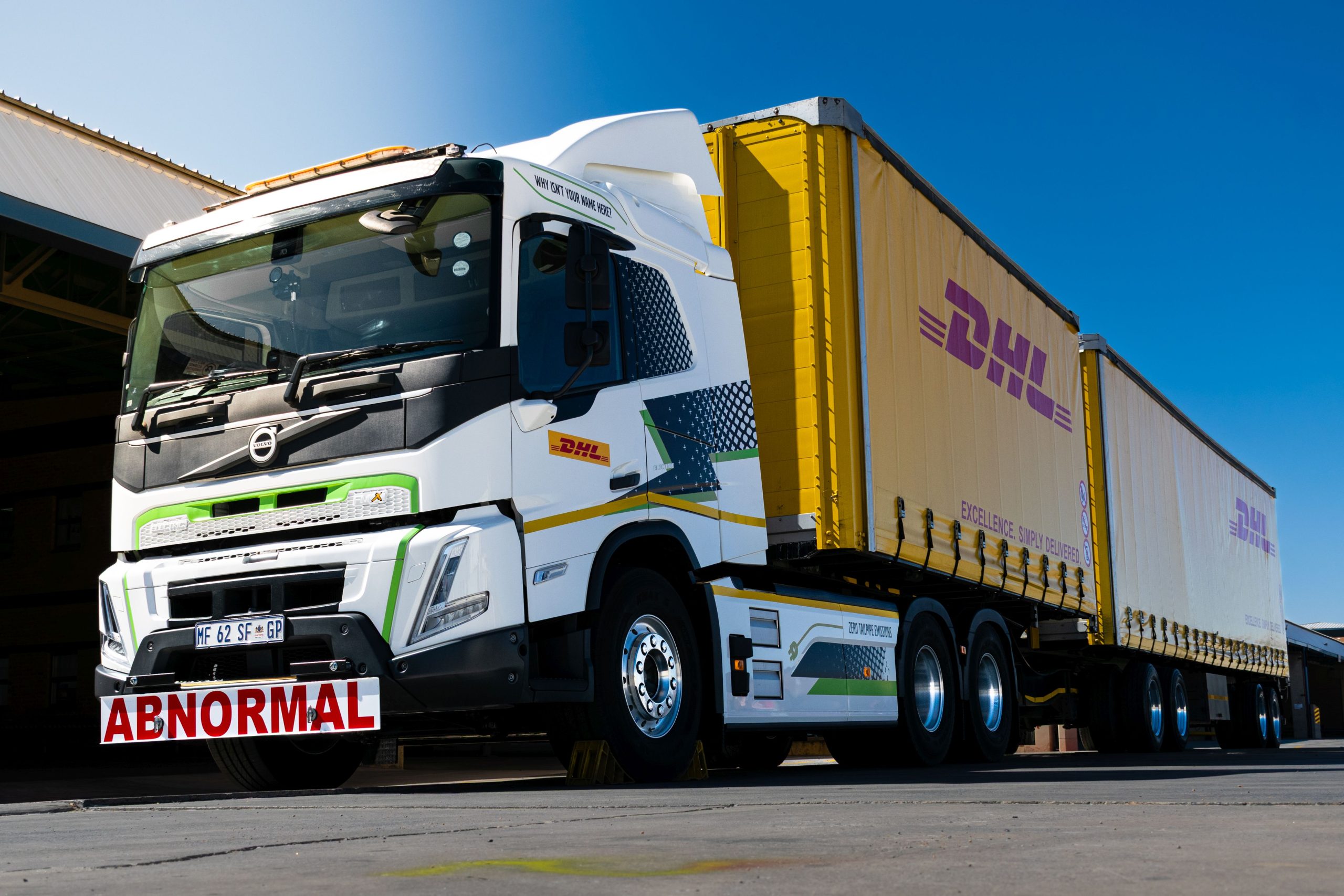 DHL Supply Chain launches Africa’s first electric Superlink Truck with Unilever and Volvo Trucks DHL Supply Chain launches Africa’s first electric Superlink Truck with Unilever and Volvo Trucks