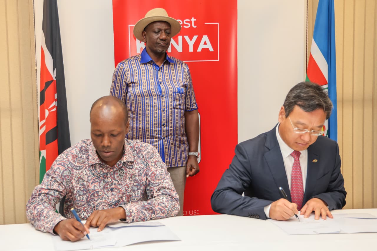 Kenya enters into greatest industrial deal to date Kenya enters into greatest industrial deal to date