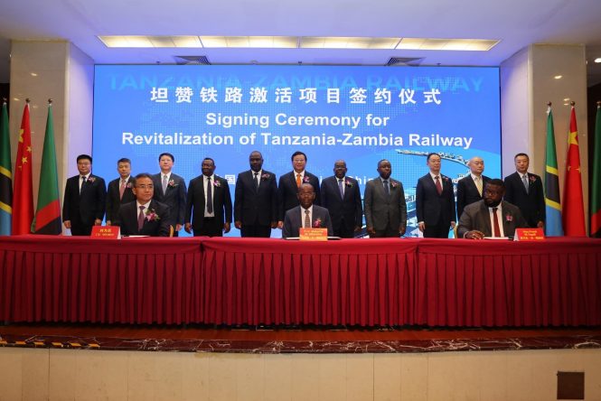 Zambia, Tanzania and China signs rail revitalisation project valued at $1.4 billion