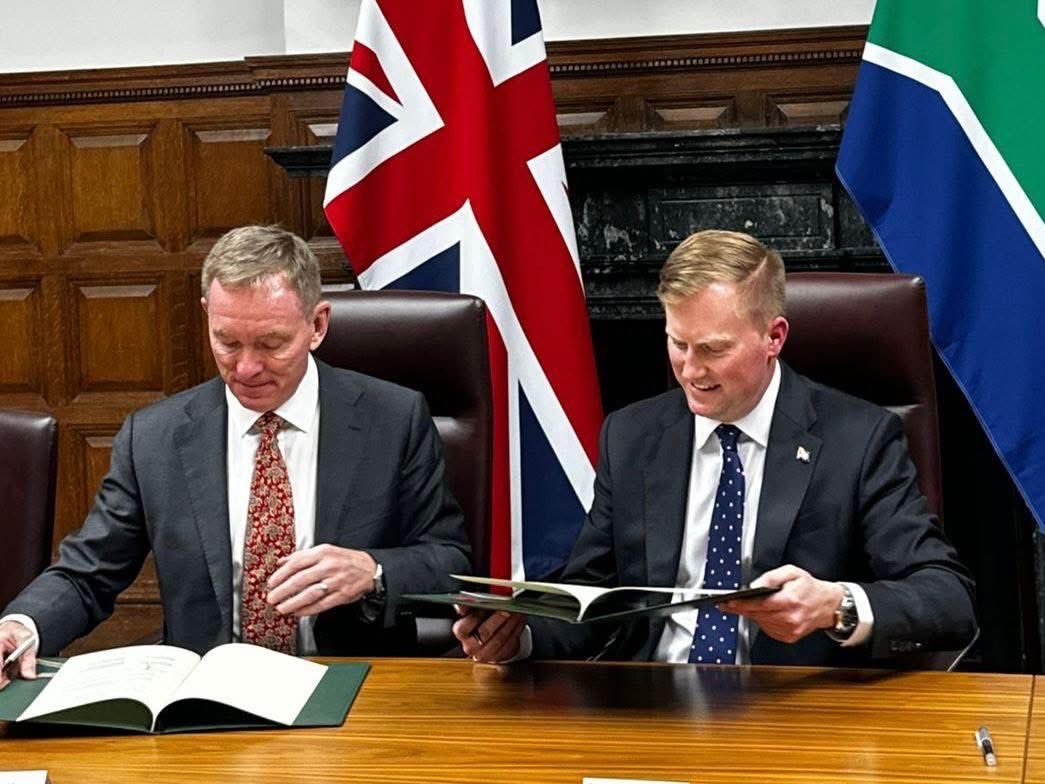 SA and UK sign historic infrastructure collaboration MoU SA and UK sign historic infrastructure collaboration MoU