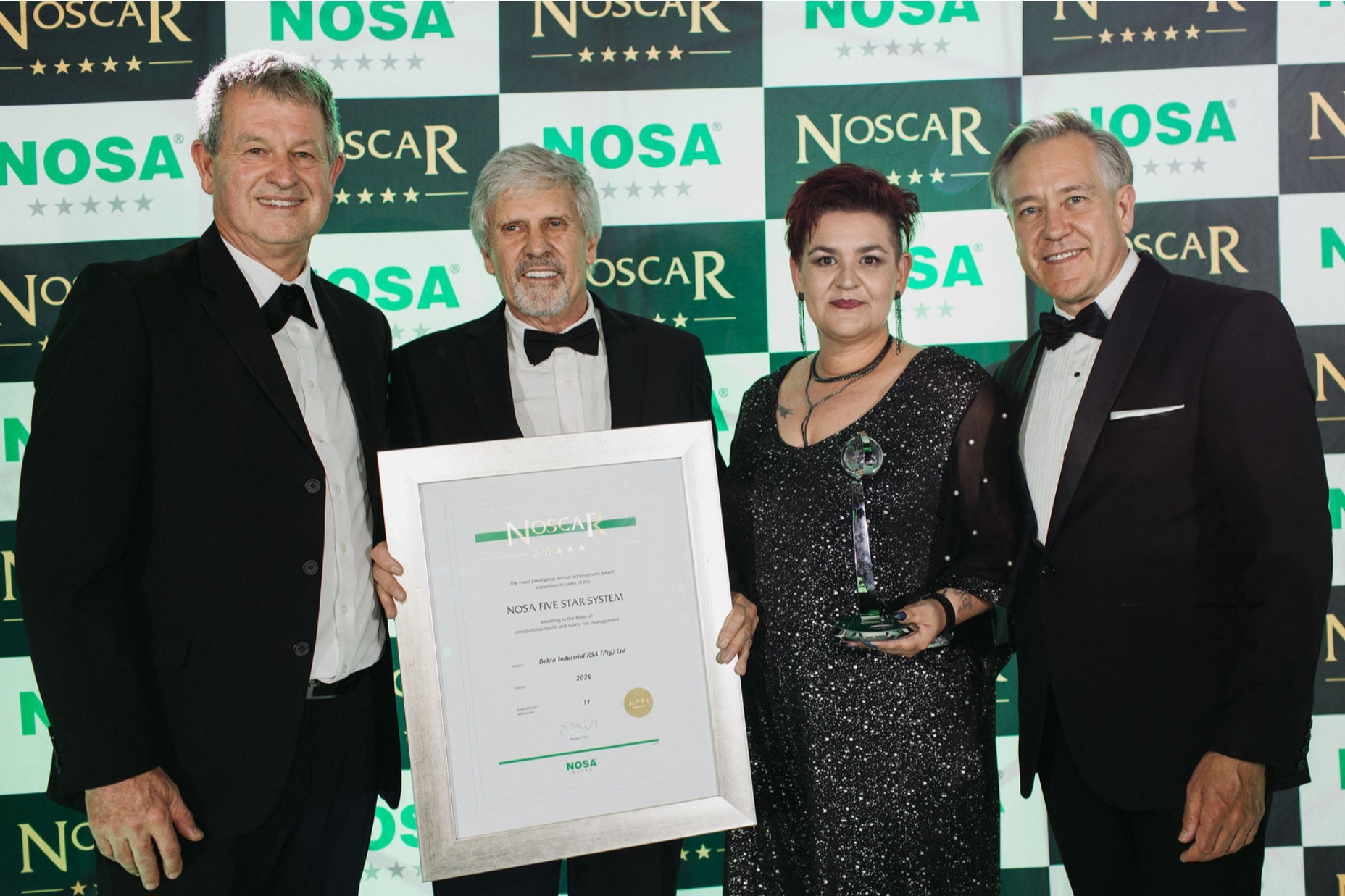 DEKRA Industrial celebrates 11th consecutive NOSCAR award