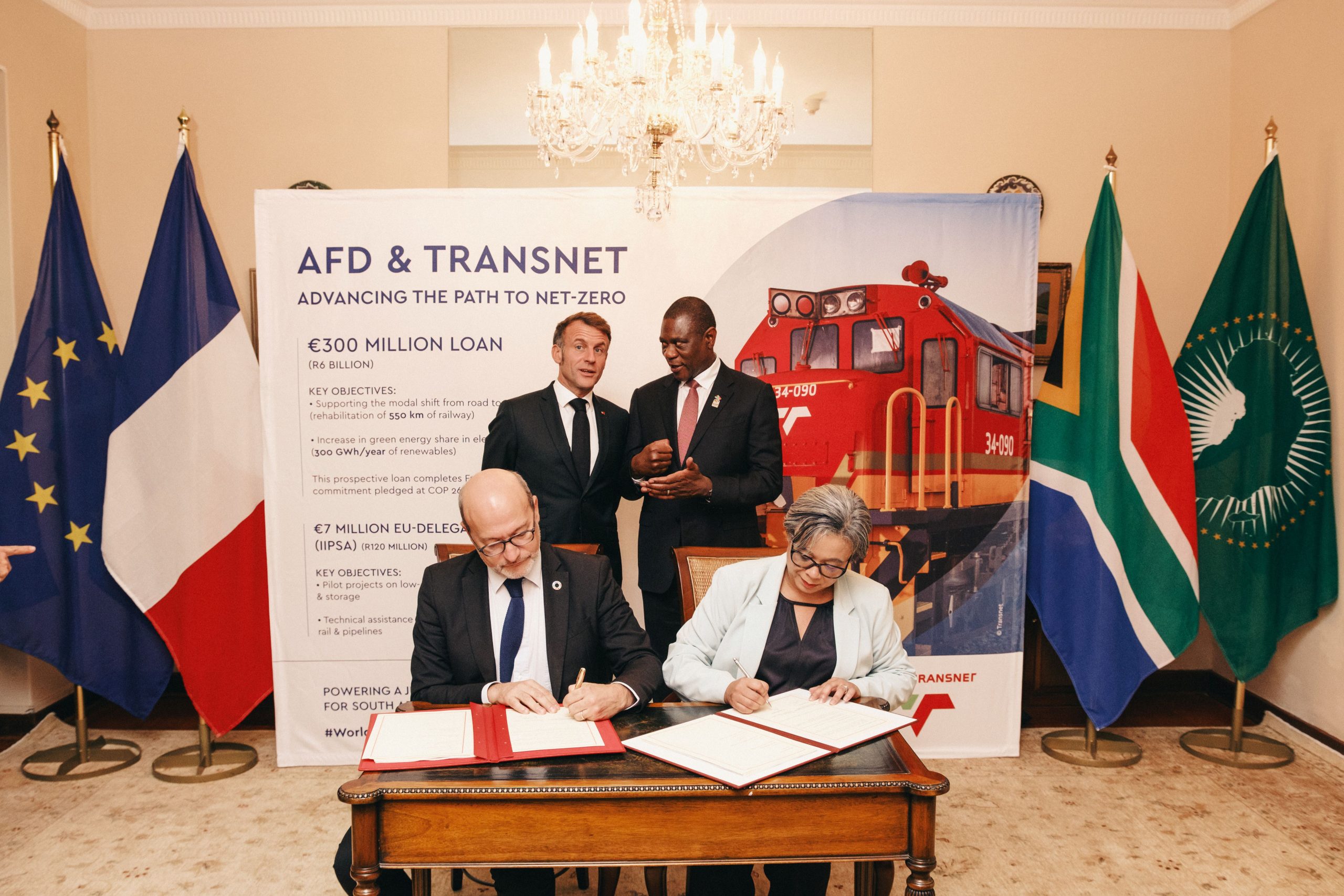 Transnet and French Development Agency partner to decarbonise ports and railways
