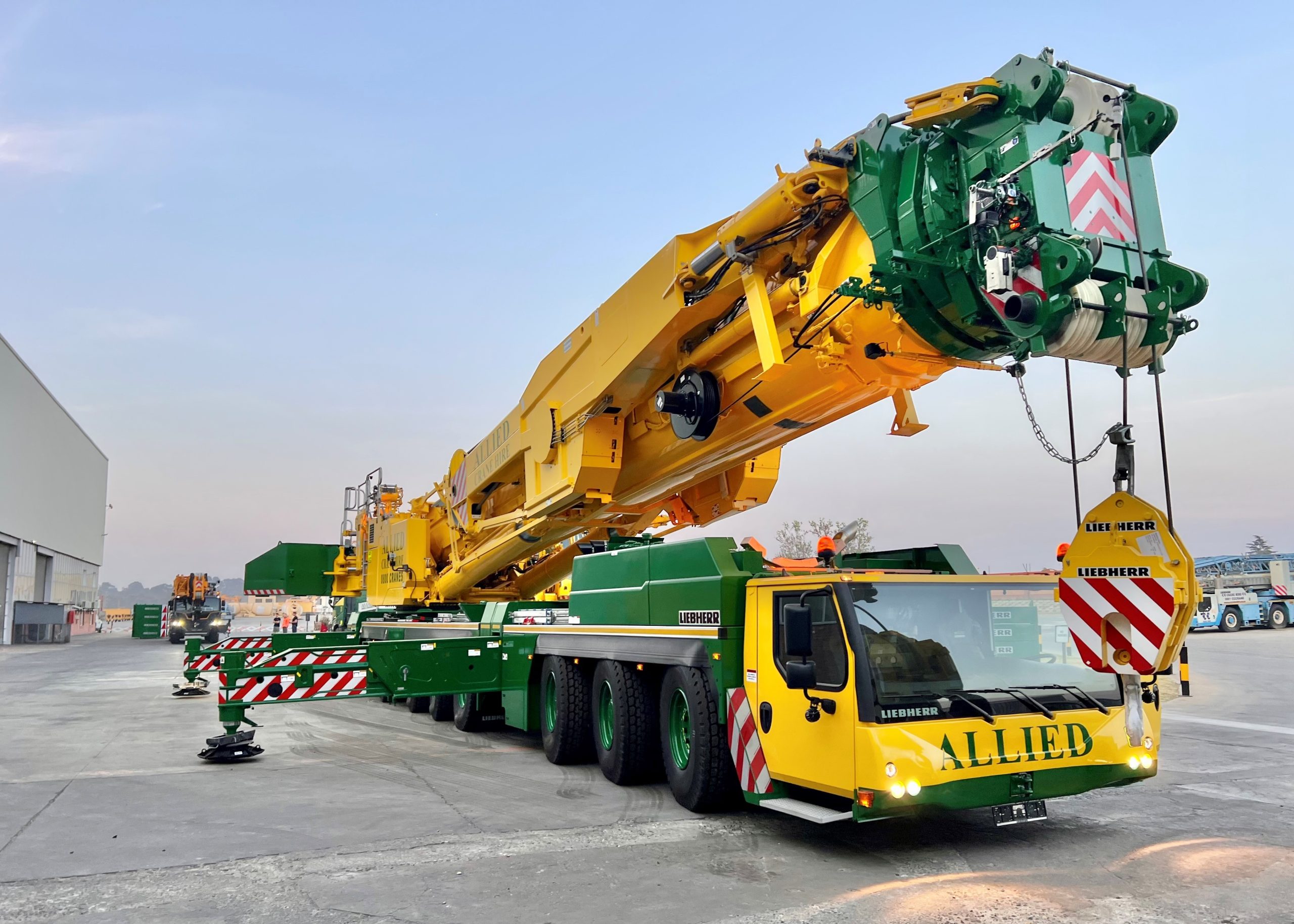 Allied Crane Hire takes delivery of first Liebherr LTM 1650-8.1 crane in Africa