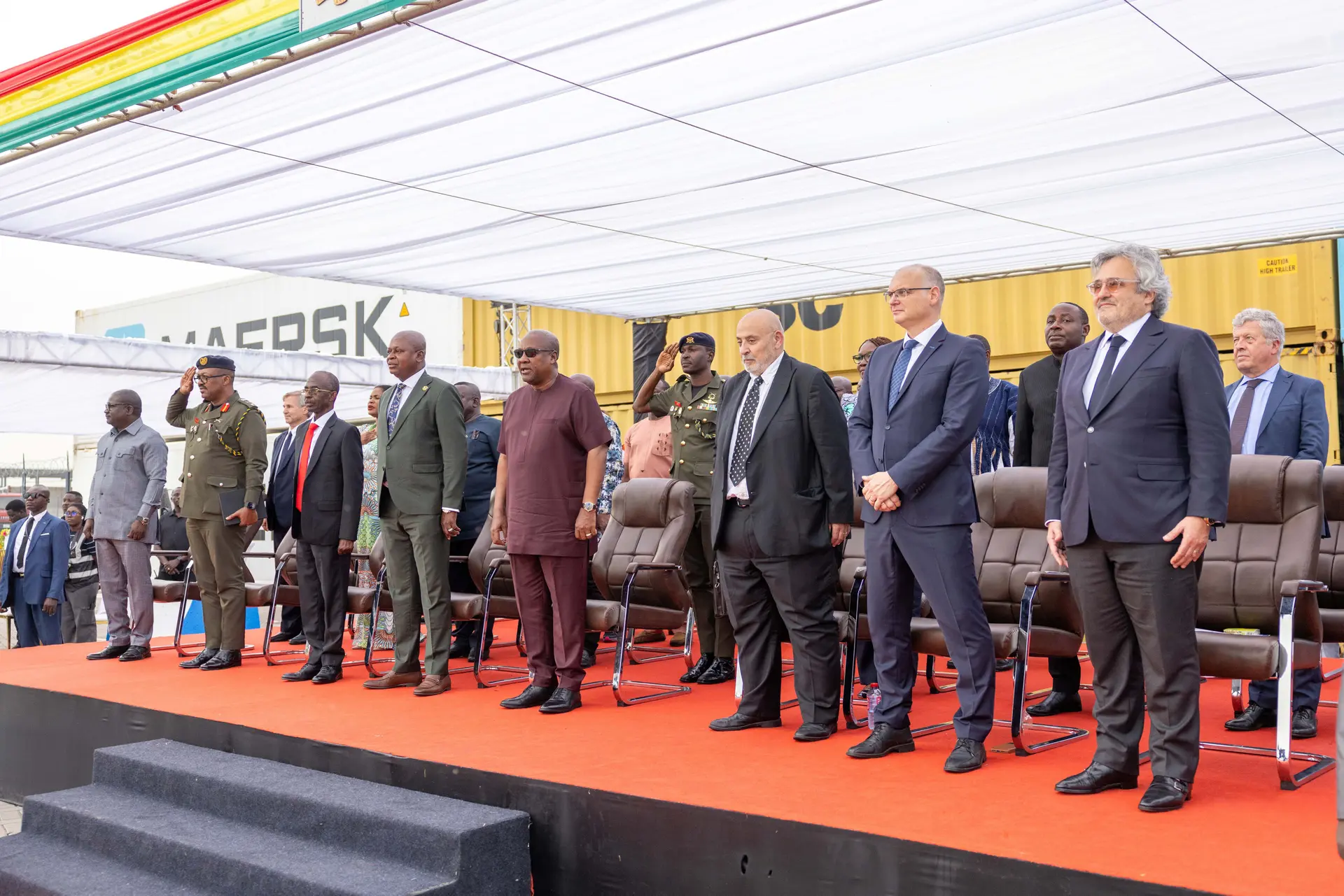 Phases 1 and 2 inaugurated at the Tema Port extension in Ghana Phases 1 and 2 inaugurated at the Tema Port extension in Ghana