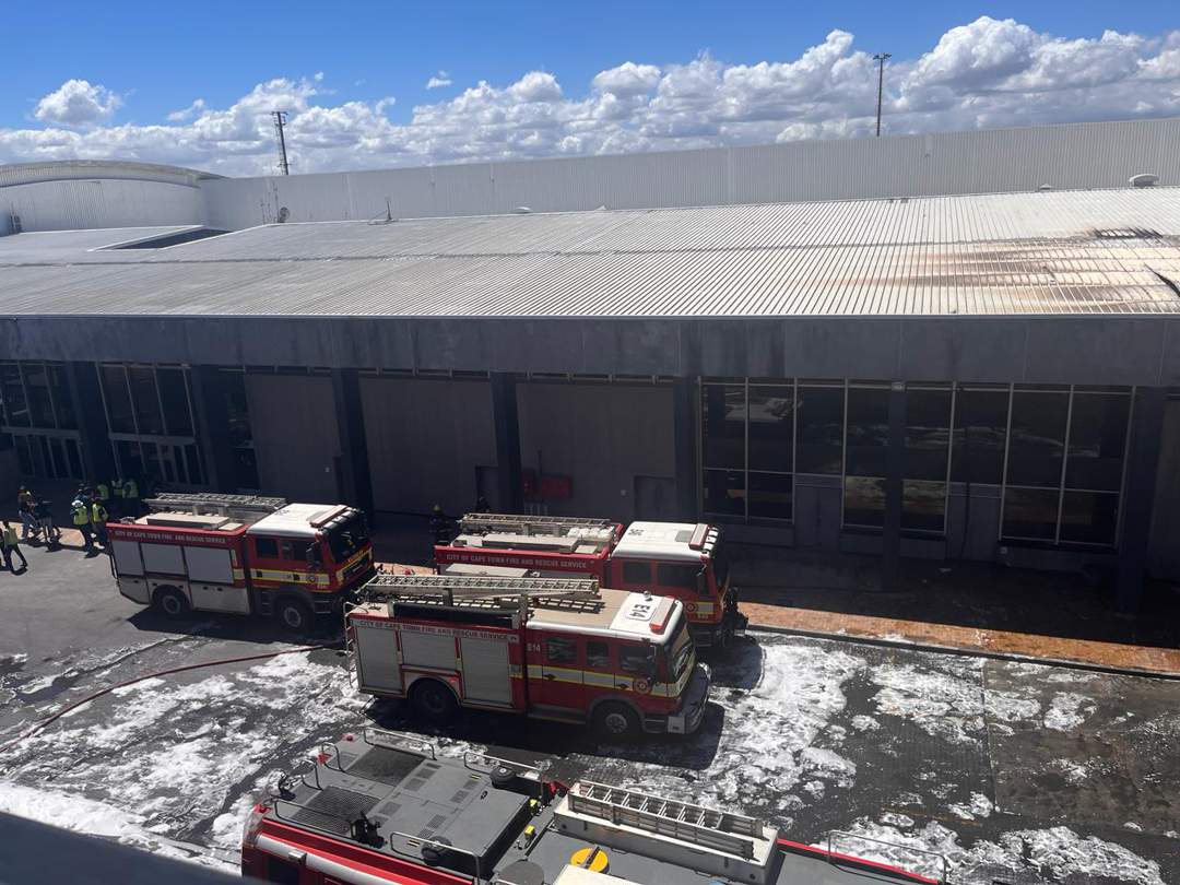 Fire at Cape Town International Airport causes temporary flight disruptions Fire at Cape Town International Airport causes temporary flight disruptions