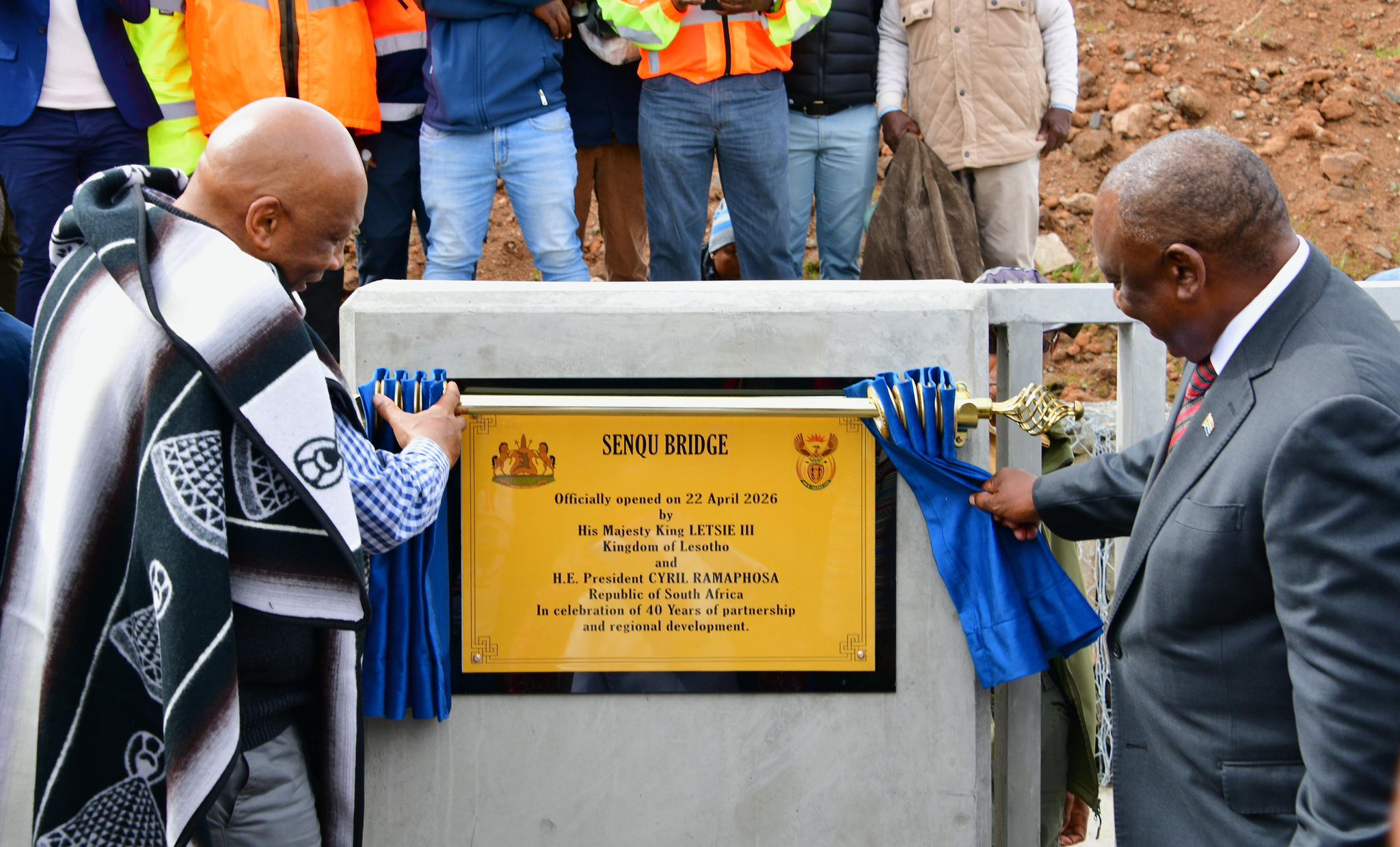 Senqu Bridge Opens in Lesotho, Strengthening South Africa–Lesotho Infrastructure Ties