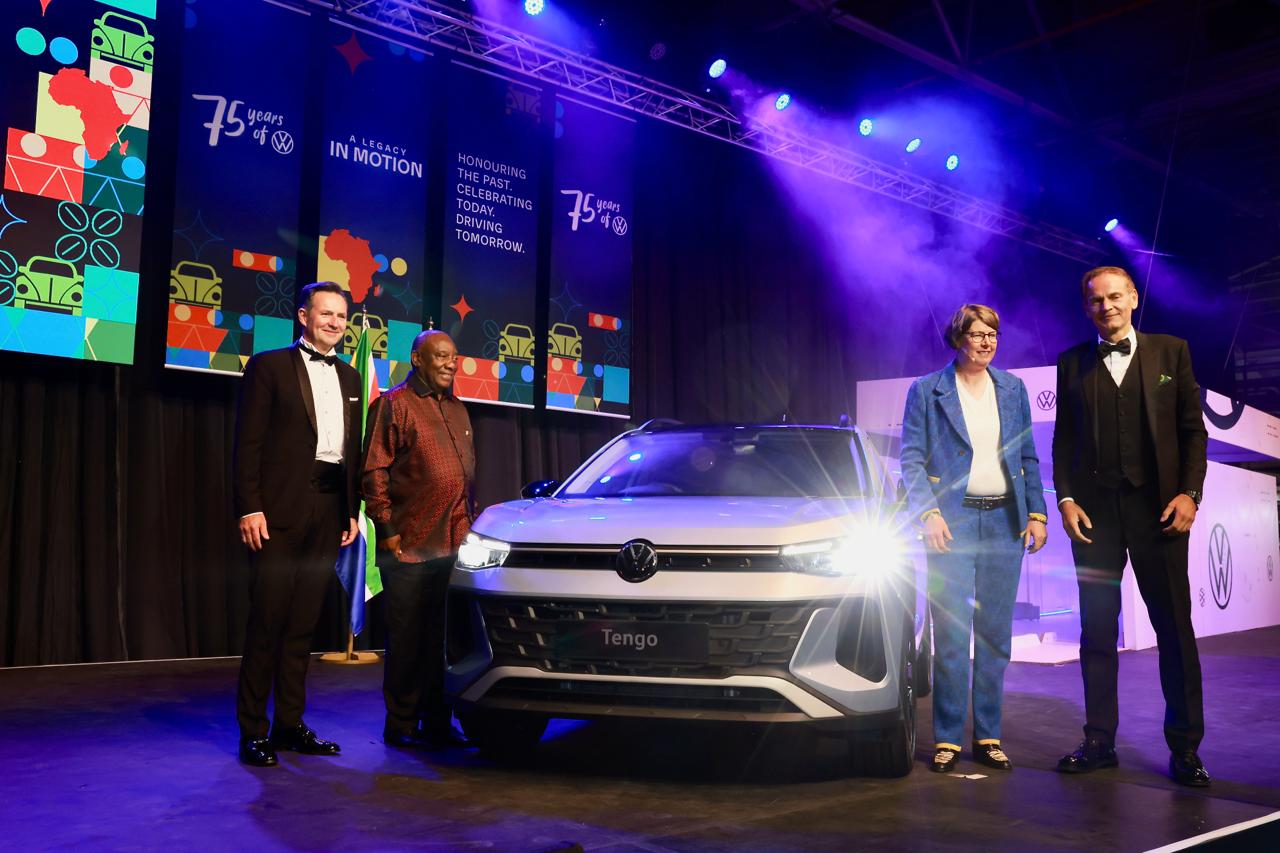 Volkswagen marks 75 years in SA with R4bn Tengo investment at Kariega