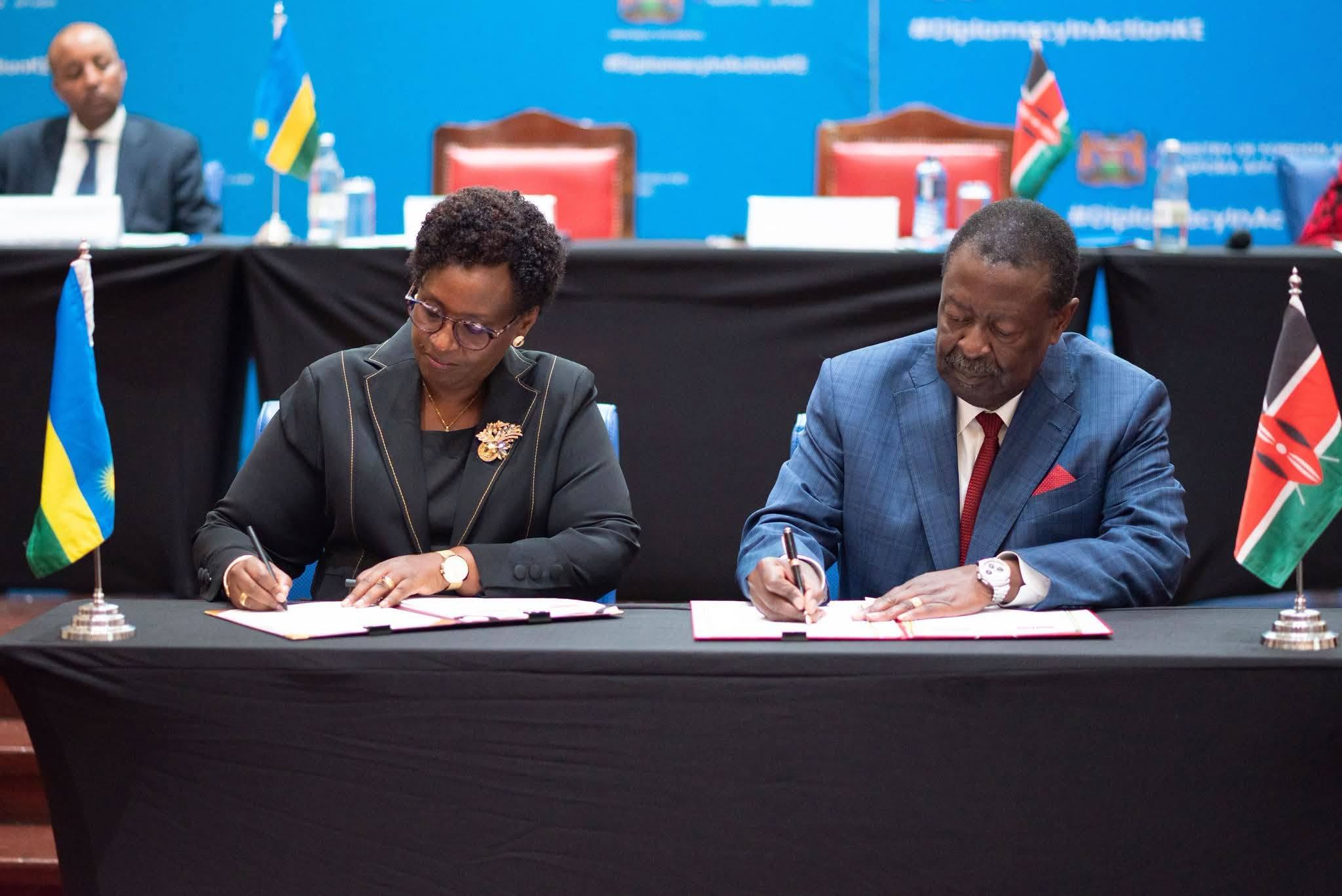 Kenya and Rwanda sign 11 agreements to strengthen trade and logistics cooperation Kenya and Rwanda sign 11 agreements to strengthen trade and logistics cooperation